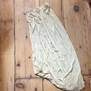 Marni Asymmetrical yellow Maxi Skirt